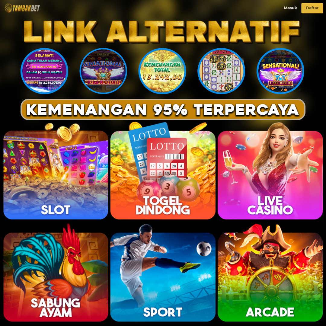 TAMBAKBET: Link Alternatif Resmi dengan Tingkat Kemenangan 95% Terpercaya